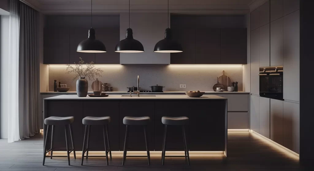 Diseño de cocina moderna _ cesar serrano _ diseñador de interiores 3