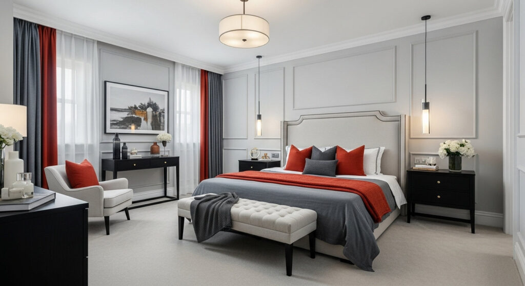 Diseño de habitación principal - Cesar Serrano _ Diseñador de interiores 2