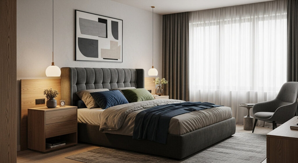 Diseño de habitación principal - Cesar Serrano _ Diseñador de interiores 5