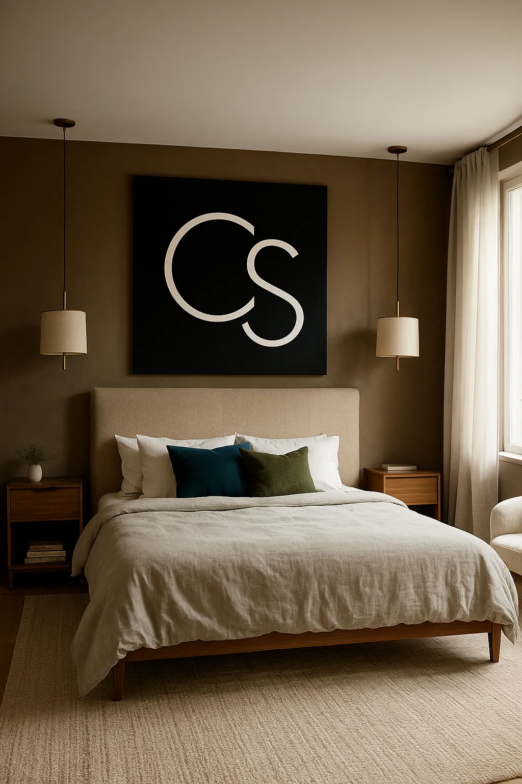 Diseño de habitación principal - cesar serrano _ Diseñador de interiores 0