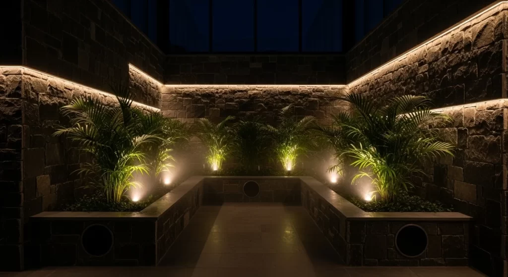 Diseño de patio interior _ cesar serrano _ diseñador de interiores 9