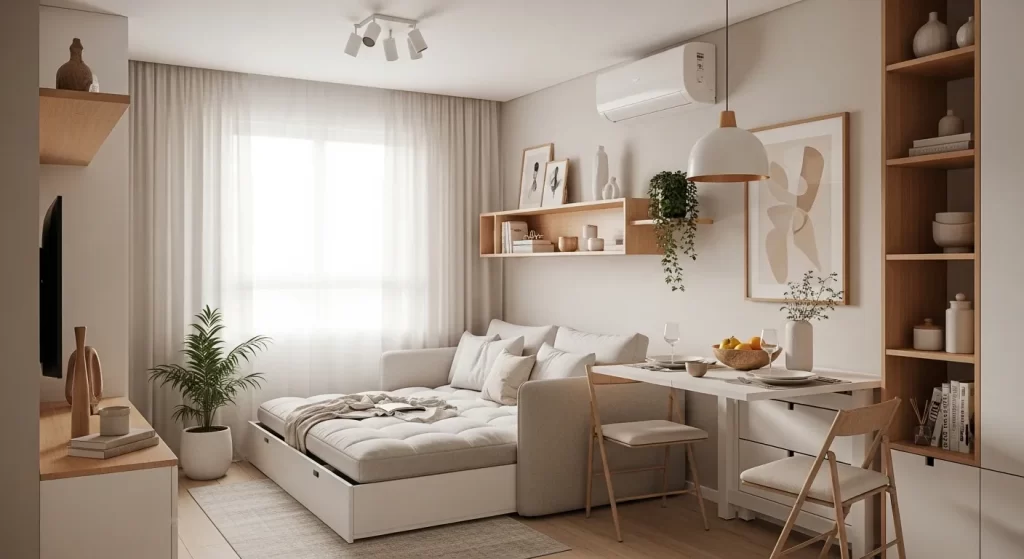 Diseño espacios pequeños Colombia _ cesar serrano _ diseñador de interiores 1