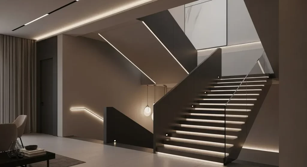 Escaleras interiores de lujo - cesar serrano _ Diseñador de interiores 10