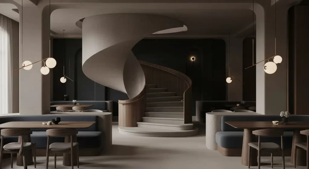 Escaleras interiores de lujo - cesar serrano _ Diseñador de interiores 13