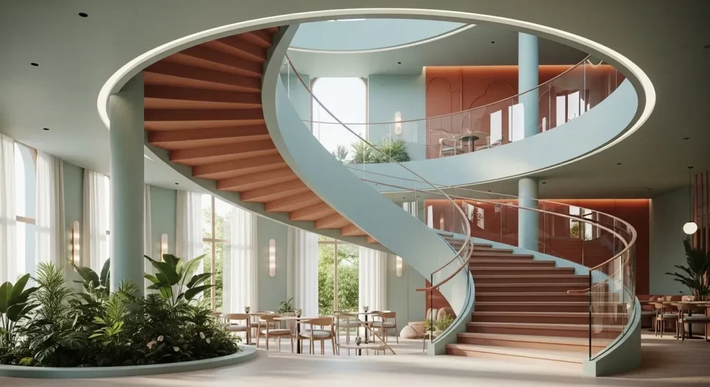 Escaleras interiores de lujo - cesar serrano _ Diseñador de interiores 14