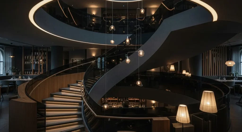 Escaleras interiores de lujo - cesar serrano _ Diseñador de interiores 15