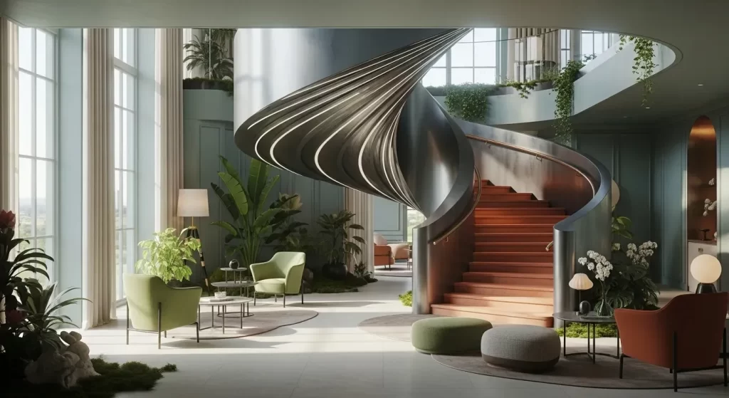 Escaleras interiores de lujo - cesar serrano _ Diseñador de interiores 26