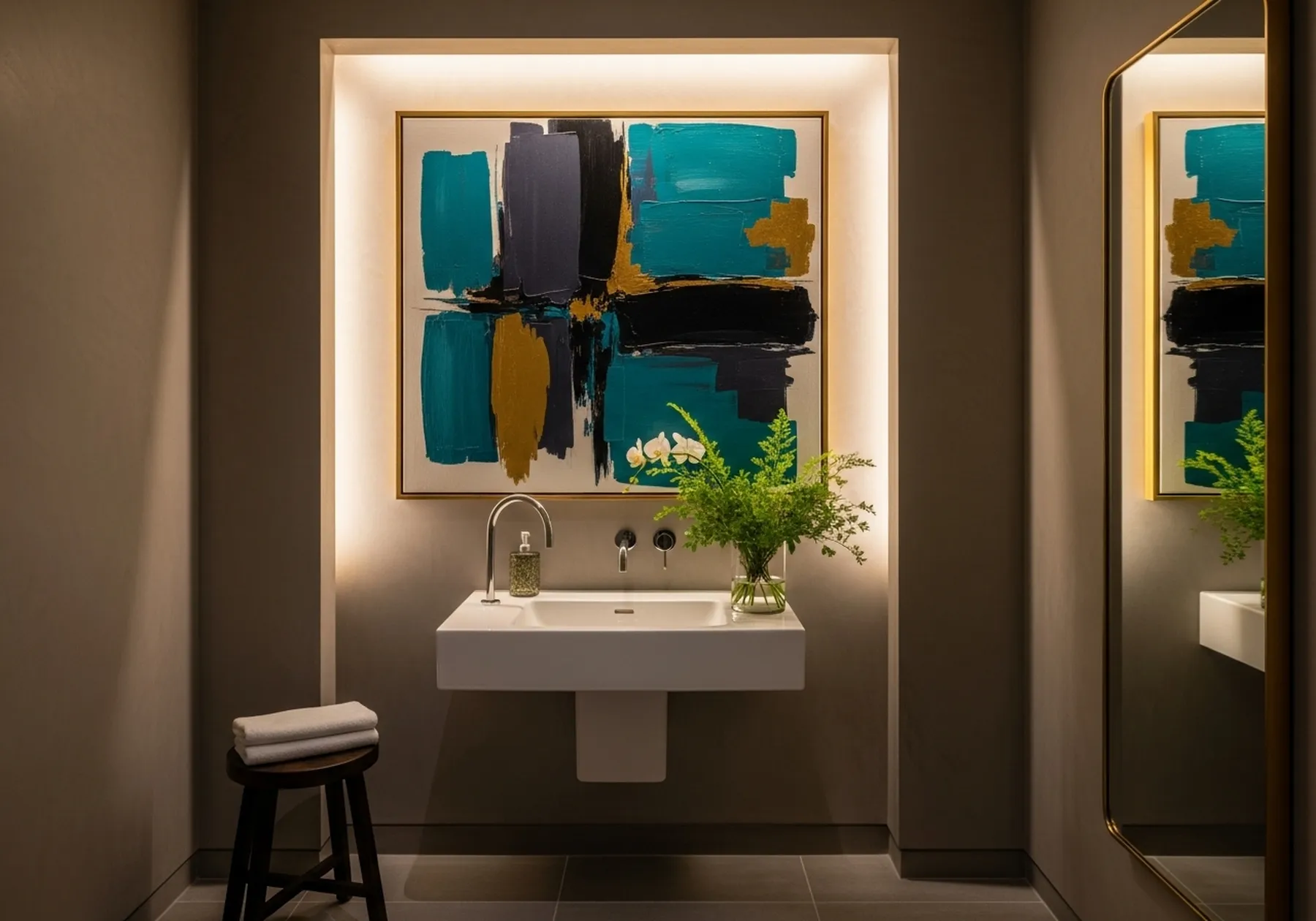 Remodelar baño social cesar serranos diseñador de interiores 1