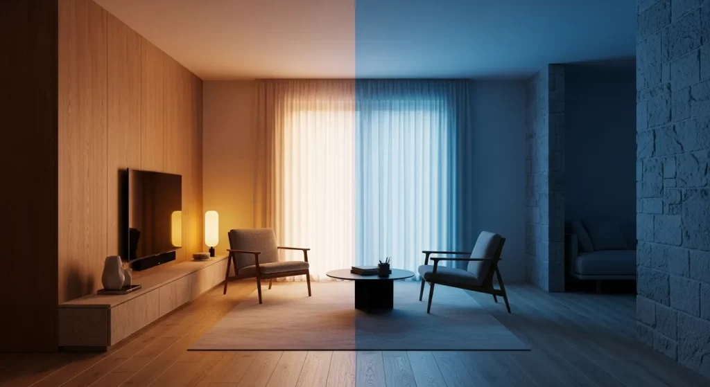 Temperatura de color en iluminación _ cesar serrano _ diseñador de interiores 1