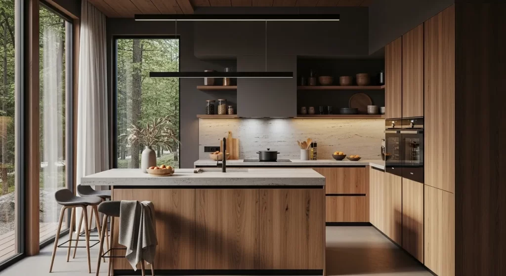 diseño interior de cabañas de lujo en el bosque _ cesar serrano _ diseñador de interiores 10