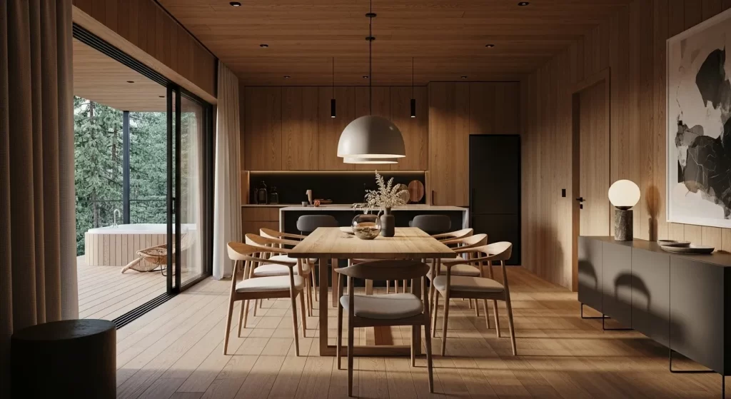 diseño interior de cabañas de lujo en el bosque _ cesar serrano _ diseñador de interiores 12
