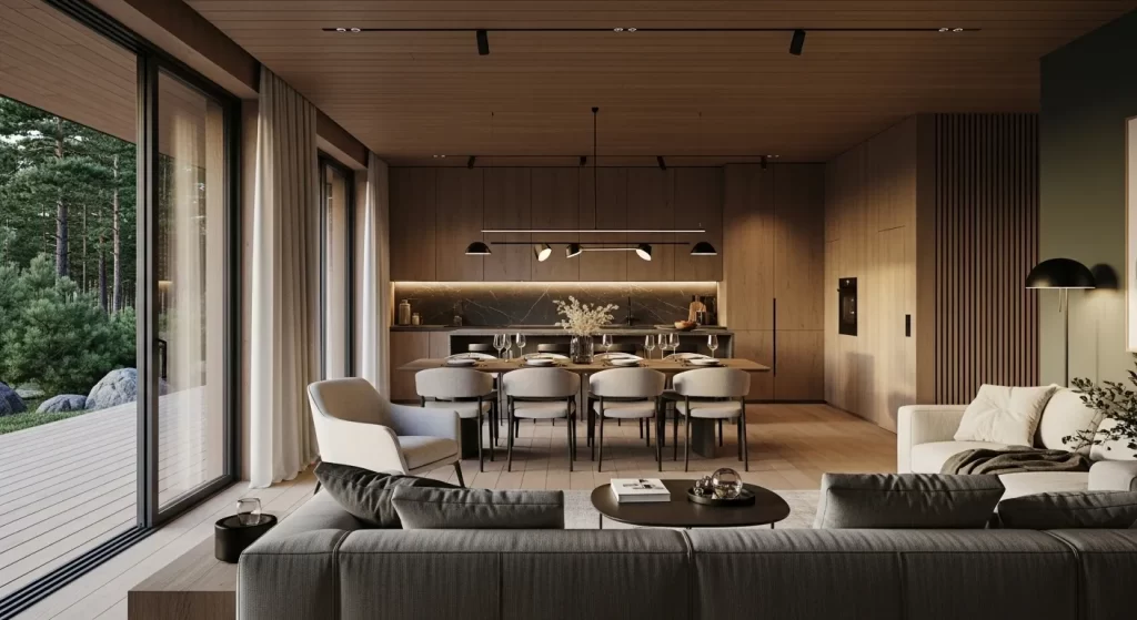 diseño interior de cabañas de lujo en el bosque _ cesar serrano _ diseñador de interiores 13