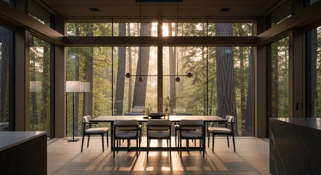 diseño interior de cabañas de lujo en el bosque _ cesar serrano _ diseñador de interiores 5