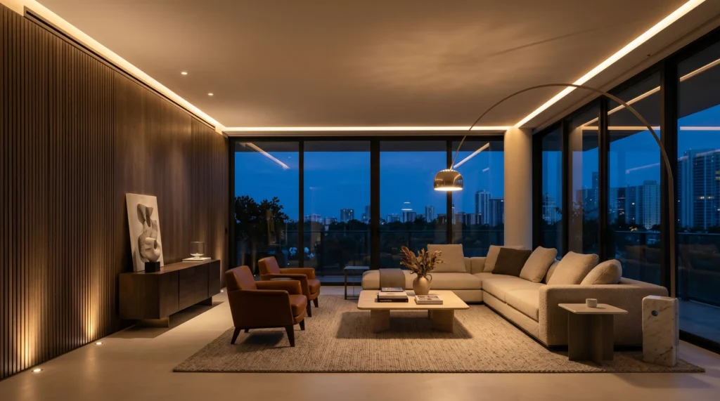 Iluminación residencial high-end: por qué la temperatura de luz define el lujo