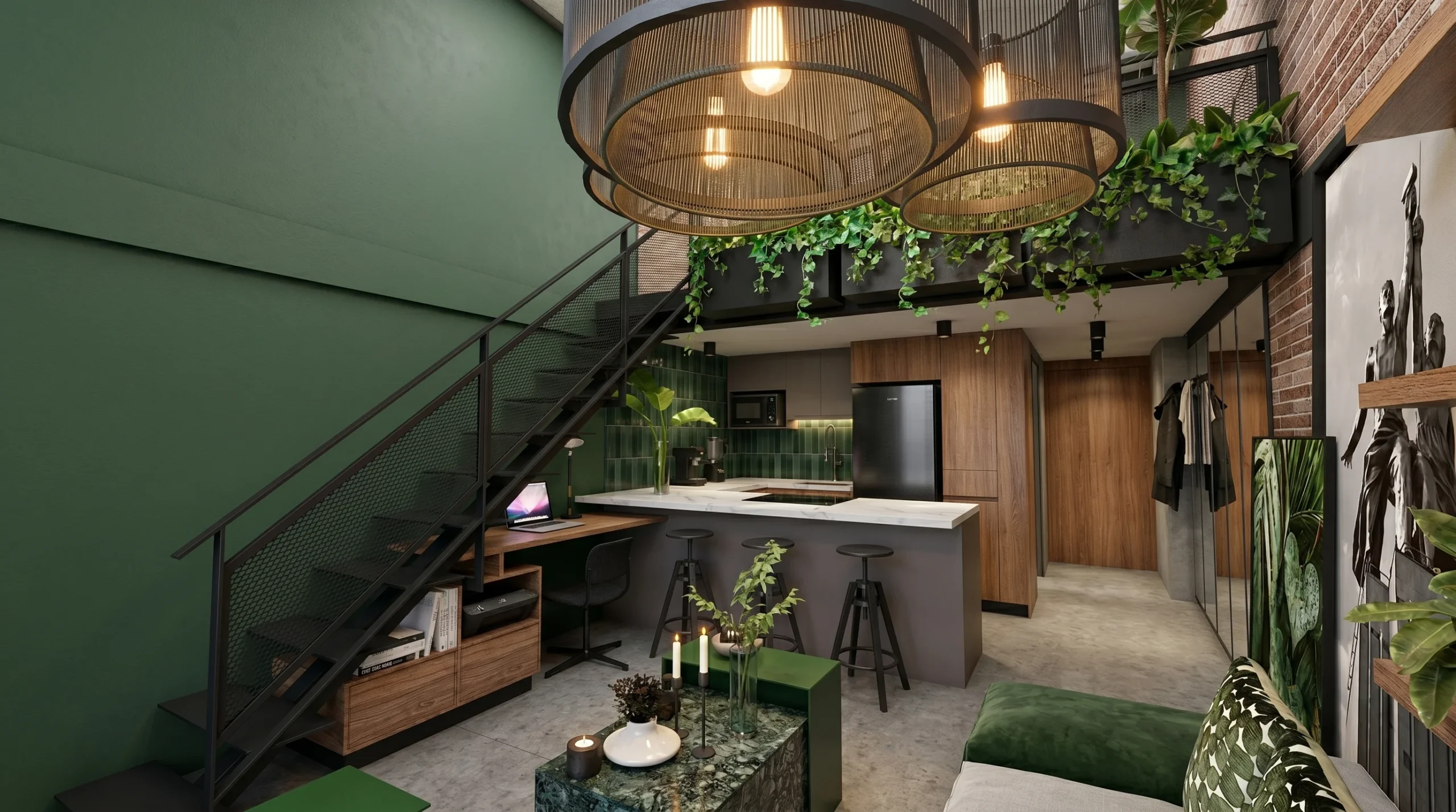 Base Loft · Penthouse de lujo en La Candelaria, Medellín