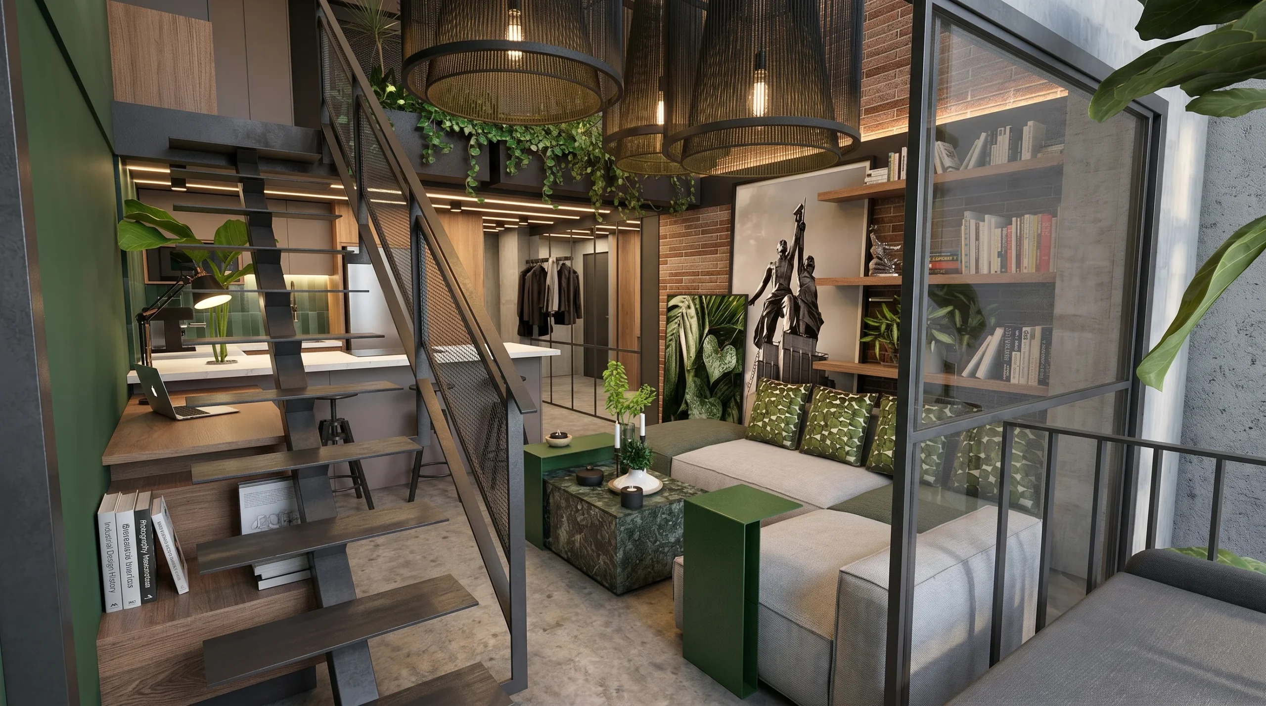 Base Loft · Detalle interior