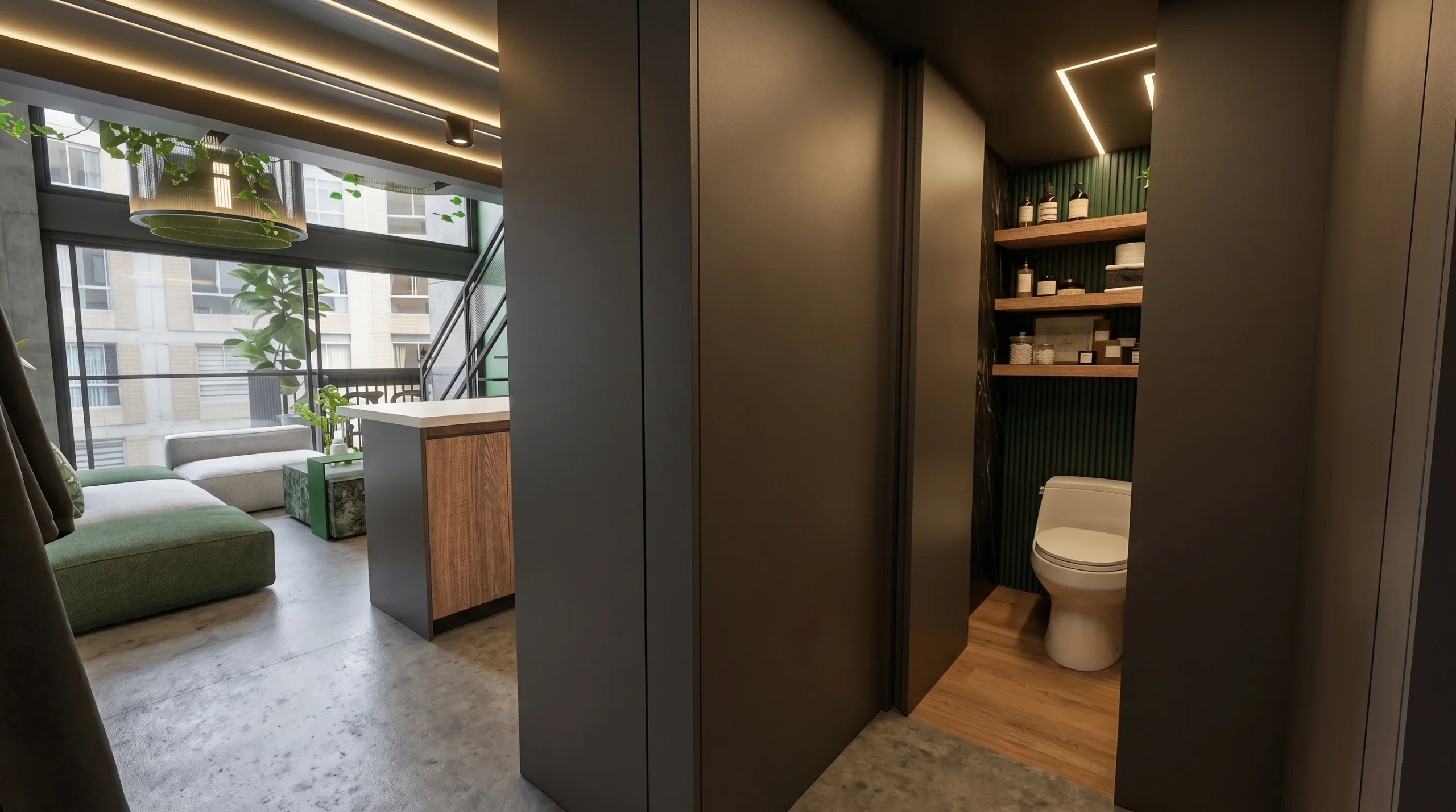 Base Loft · Espacio social abierto