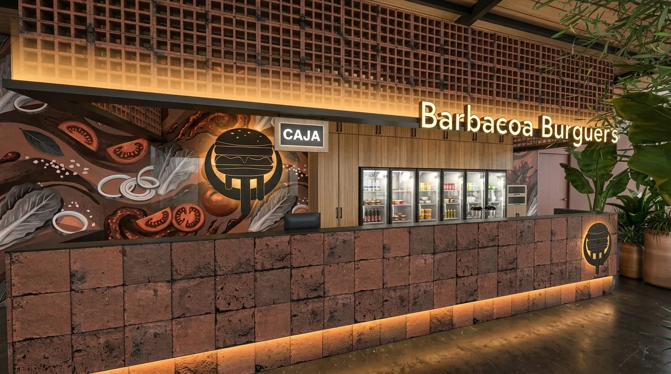 Barbacoa Burguer · Concepto editorial de restaurante de alta gastronomía