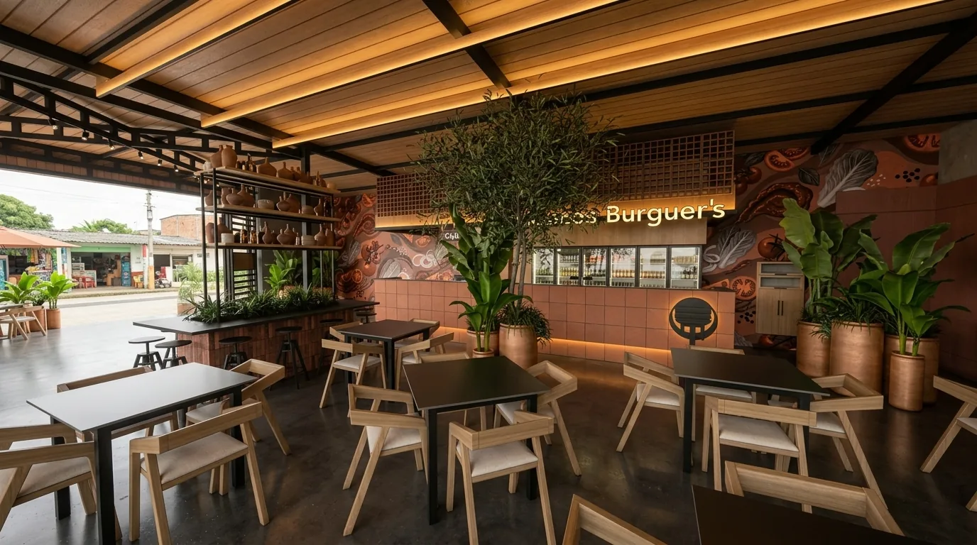 Barbacoa Burguer · Restaurante industrial en Villanueva, Casanare